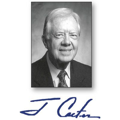 Signed by President Jimmy Carter We Can Have Peace 2310 2